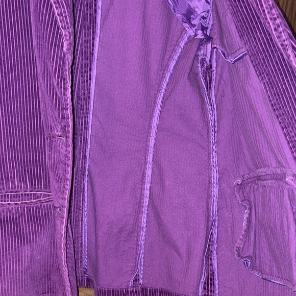 🔥Vintage🔥Rich Purple Corduroy Blazer - Picture 6 of 6